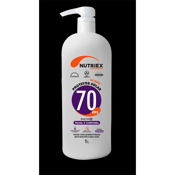 PROTETOR SOLAR CORPORAL NUTRIEX PROFISSIONAL FPS70 1L