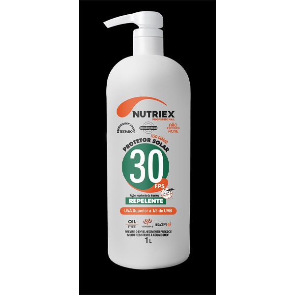 PROTETOR SOLAR REPELENTE NUTRIEX PROFISSIONAL FPS30 1L