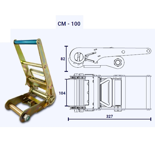 Catracas para Amarração Móveis CM-100-10